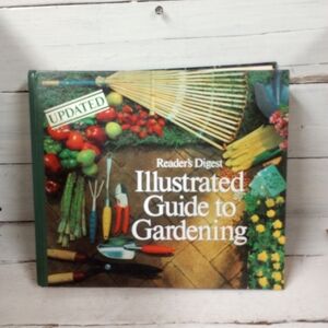 Vintage 1995 Hardcover Book Reader’s Digest Illustrated Guide to Gardening,